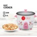 Afra Rice Cooker 0.6L 300W Non-Stick Coating White AF0630RCWT