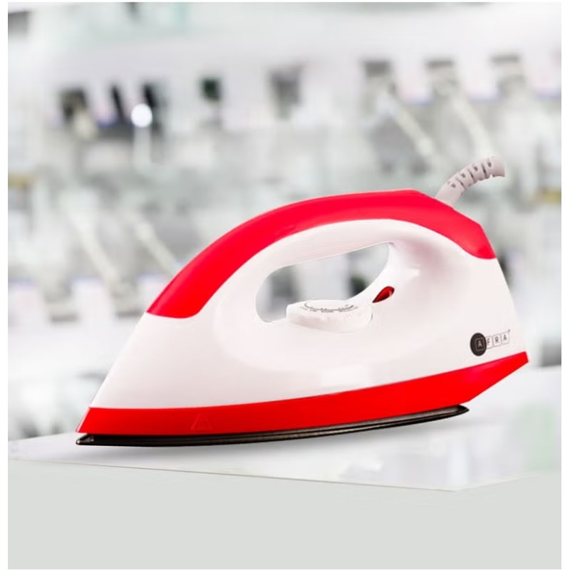 Afra Dry Iron 1000W White/Red AF1000IRRD