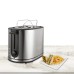 Afra Electric Breakfast Toaster 950W 2 Slots Silver AF120900TOSS