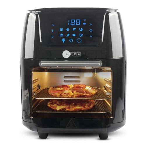 Afra Digital Air Fryer Oven Multifunctions 12L 1800W Black AF1218AFBK