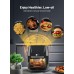 Afra Digital Air Fryer Oven Multifunctions 12L 1800W Black AF1218AFBK