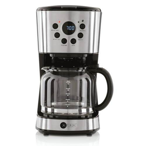 Afra Coffee Maker Stainless Steel 1.5L 900W Black AF15900CMKSS