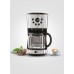 Afra Coffee Maker Stainless Steel 1.5L 900W Black AF15900CMKSS