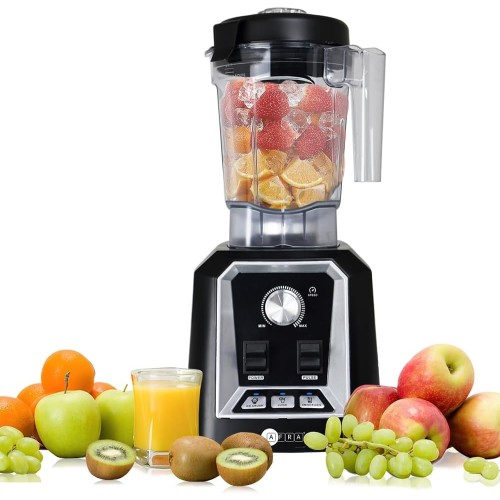 Afra Professional Blender 2L Jar 1600W Black AF162PBBK