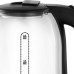 Afra Electric Kettle 1500W 1.8L Glass AF1820KTGL