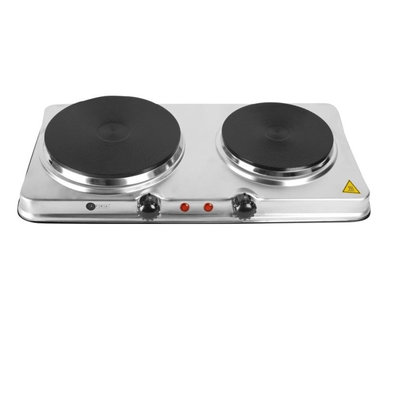 Afra Double Hotplate Stainless Steel 2500 W AF2500HPSS