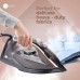 Afra Steam Iron Ceramic Coated Soleplate 350ml 2600W AF2600IRBG