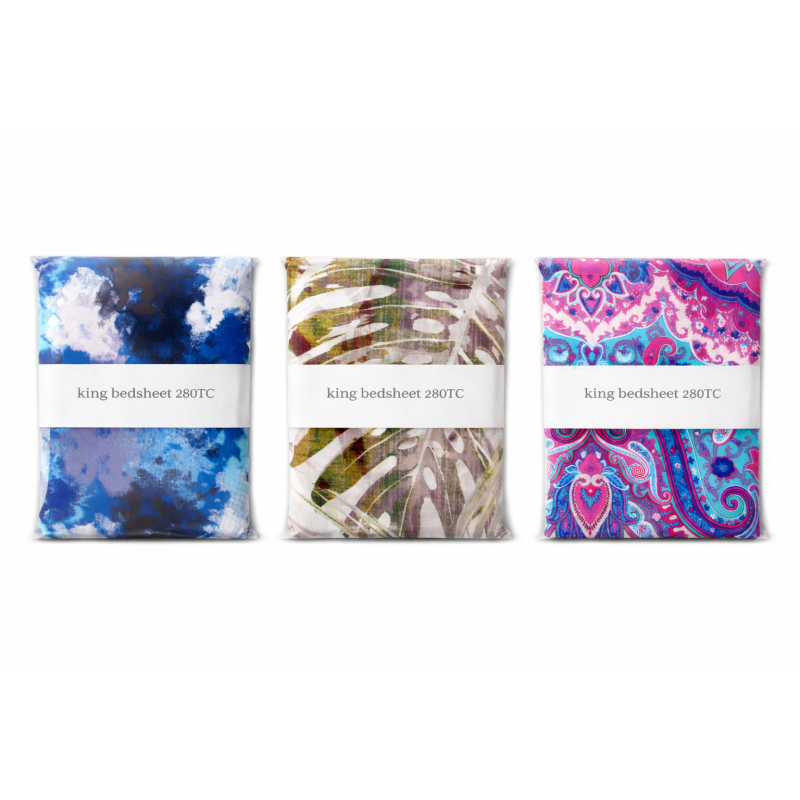 King Fitted Bedsheet 280TC