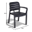Tisara Graphite Dining Chair