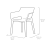 Elisa Graphite Dining Chair