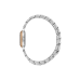 Daniel Klein Silver and Rose Gold Stainless Steel Watch for Women DK.1.14098-6