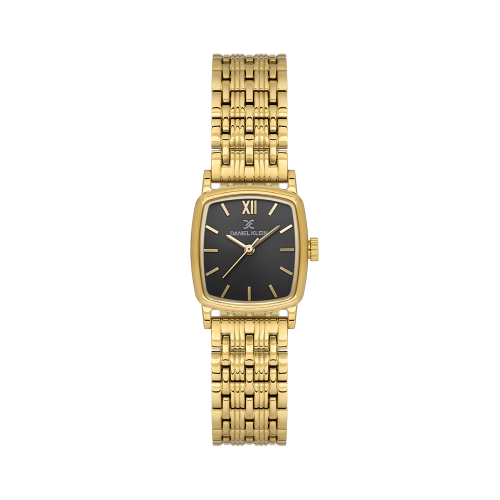 Daniel Klein Gold Stainless Steel Watch for Women DK.1.14102-2