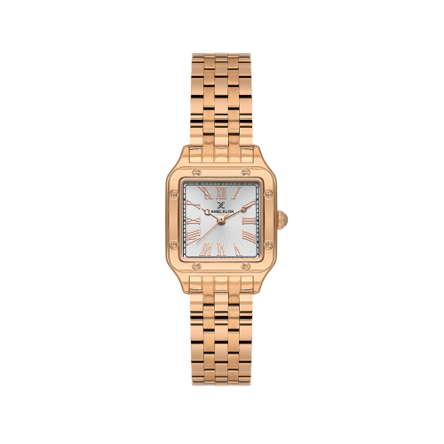 Daniel Klein Rose Gold Stainless Steel Watch for Women DK.1.14104-6