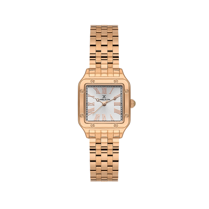 Daniel Klein Rose Gold Stainless Steel Watch for Women DK.1.14104-6