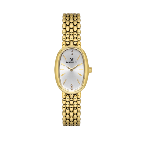 Daniel Klein Gold Stainless Steel Watch for Women DK.1.14130-3