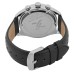 Daniel Klein Black Leather Watch for Men DK.1.14221-2