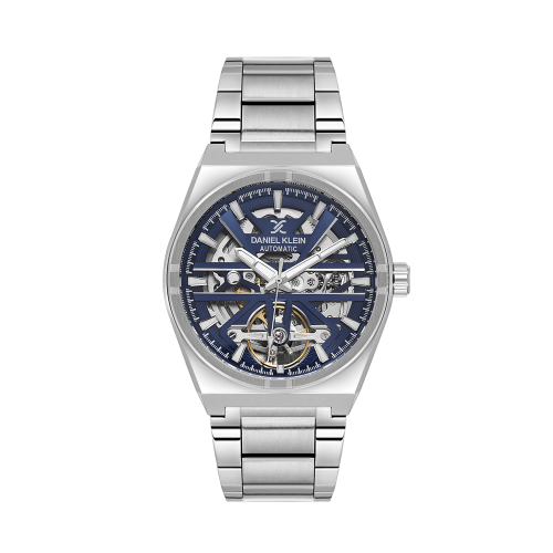Daniel Klein Silver Stainless Steel Watch for Men DK.1.14268-4