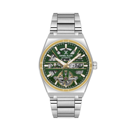 Daniel Klein Silver Stainless Steel Watch for Men DK.1.14268-5