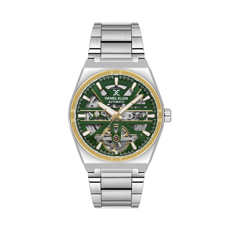 Daniel Klein Silver Stainless Steel Watch for Men DK.1.14268-5