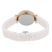 Daniel Klein White Ceramic Band Watch for Women DK.1.14282-1