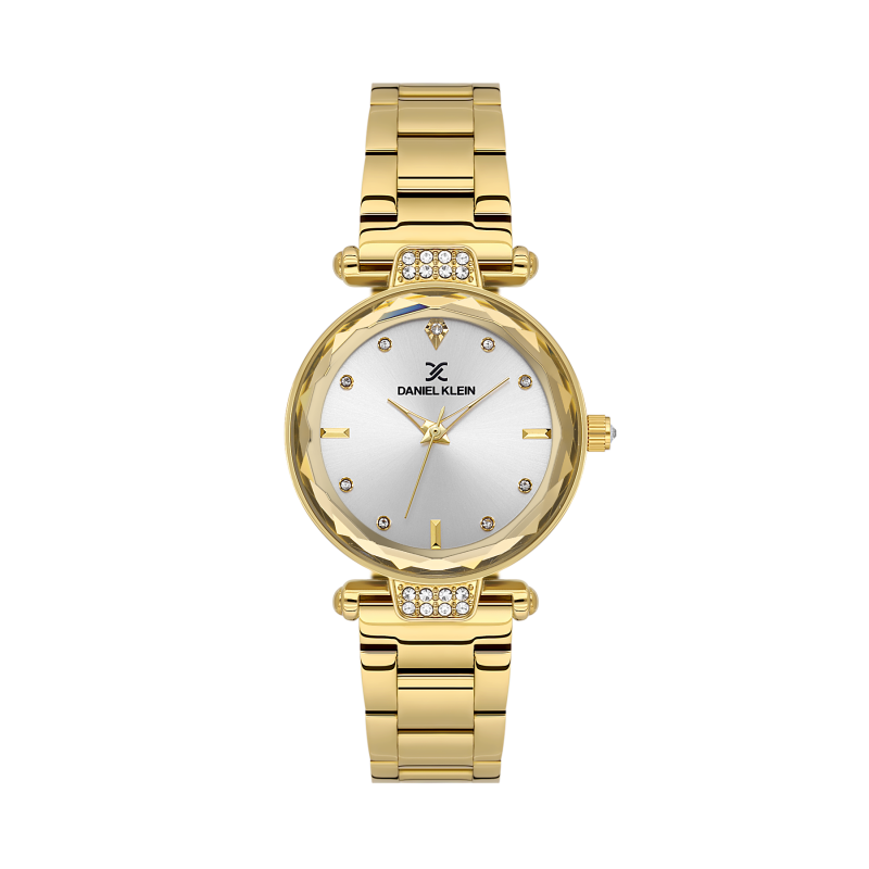 Daniel Klein Gold Stainless Steel Watch for Women DK.6.14132-2