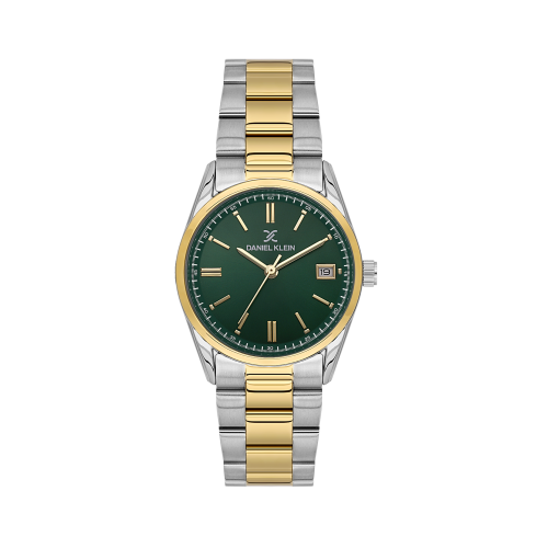 Daniel Klein Silver and Gold Stainless Steel Watch for Women DK.6.14133-3