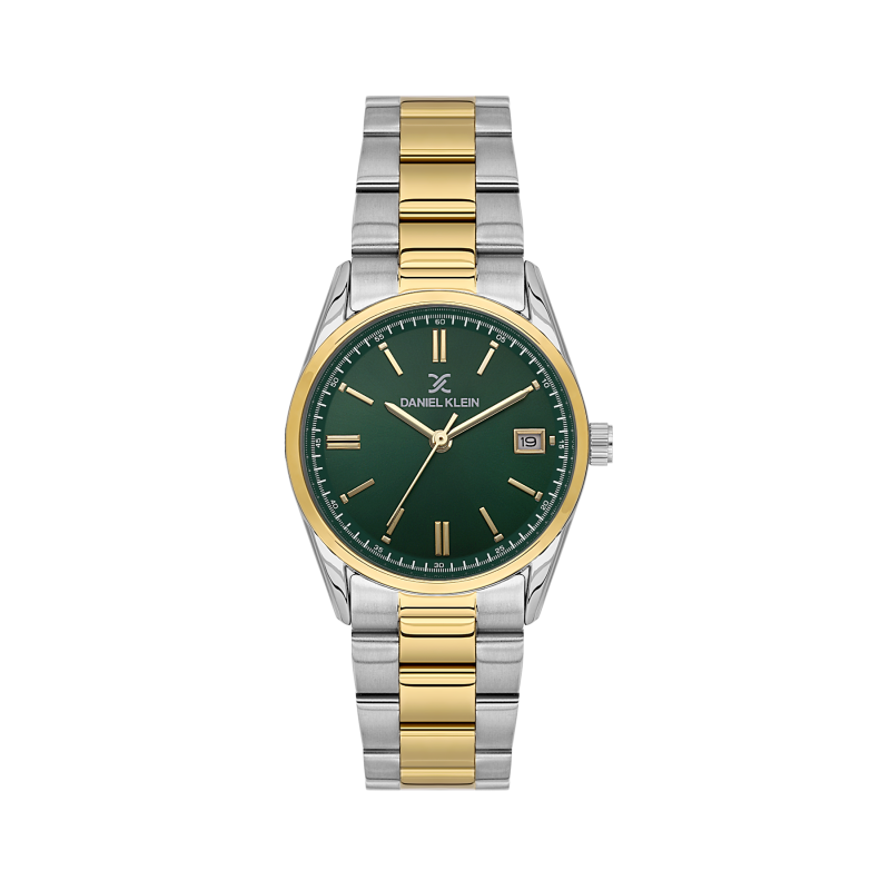 Daniel Klein Silver and Gold Stainless Steel Watch for Women DK.6.14133-3