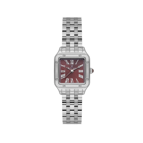 Daniel Klein Silver Stainless Steel Watch for Women DK.1.14104-2