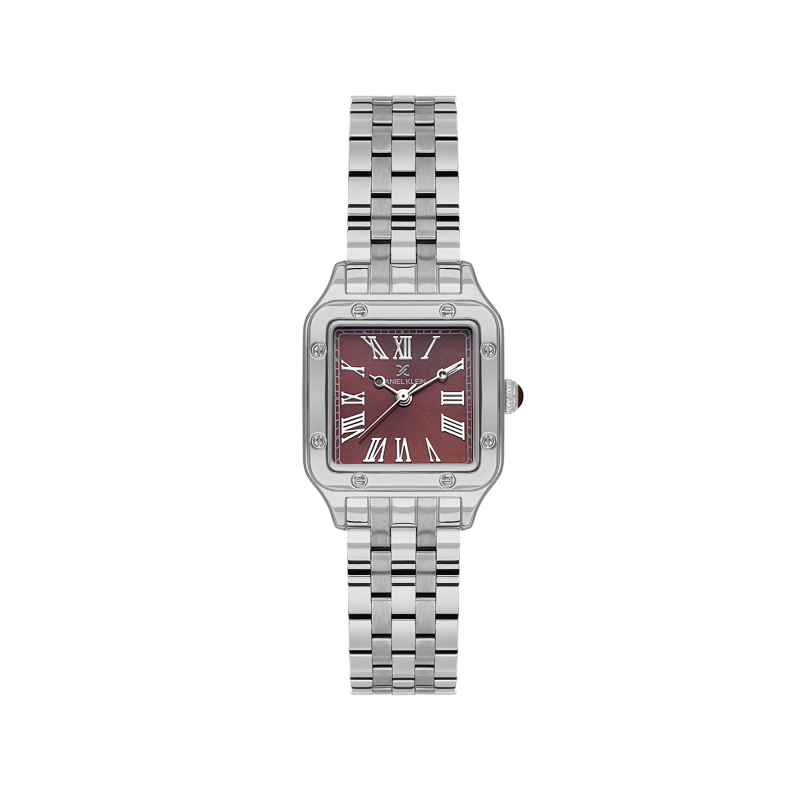 Daniel Klein Silver Stainless Steel Watch for Women DK.1.14104-2