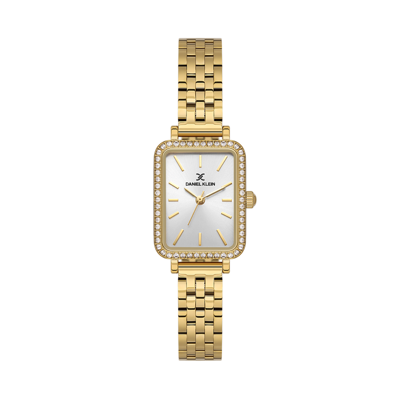 Daniel Klein Gold Stainless Steel Watch for Women DK.1.14105-2