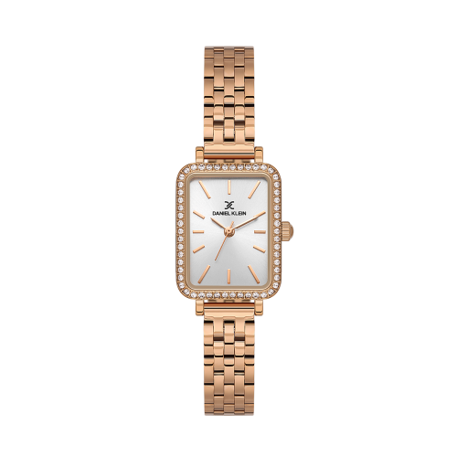 Daniel Klein Rose Gold Stainless Steel Watch for Women DK.1.14105-5