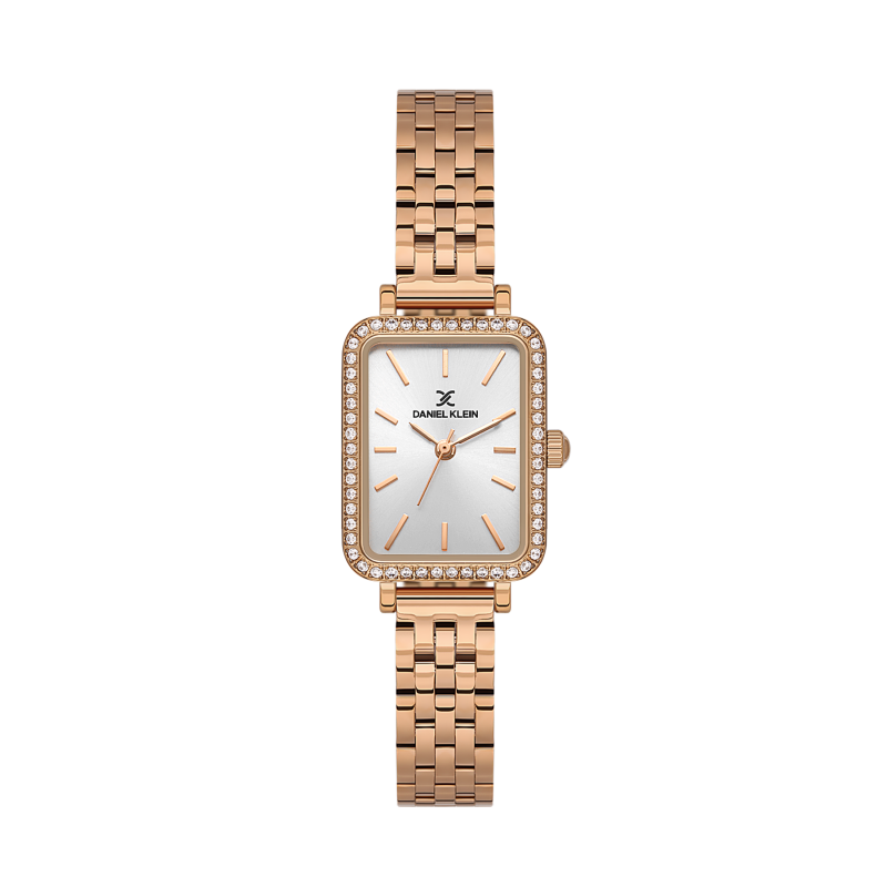 Daniel Klein Rose Gold Stainless Steel Watch for Women DK.1.14105-5