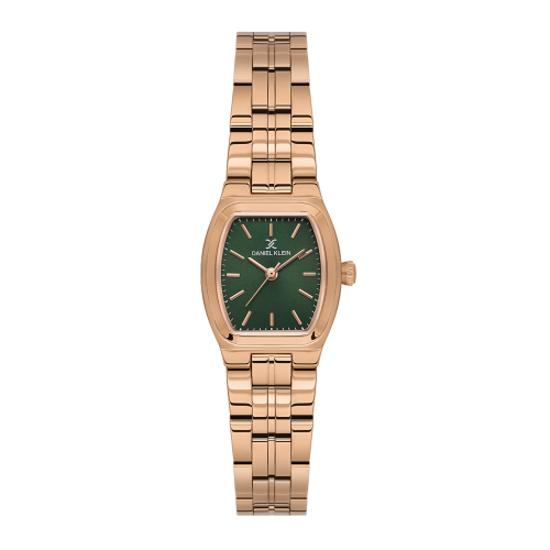Daniel Klein Rose Gold Stainless Steel Watch for Women DK.1.14117-5