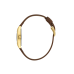 Daniel Klein Brown Leather Watch for Women DK.1.14120-3