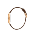 Daniel Klein Dark Brown Leather Watch for Women DK.1.14120-6