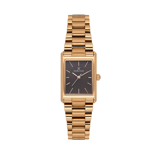Daniel Klein Rose Gold Stainless Steel Watch for Women DK.1.14123-6