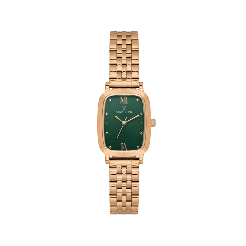 Daniel Klein Rose Gold Stainless Steel Watch for Women DK.1.14127-5