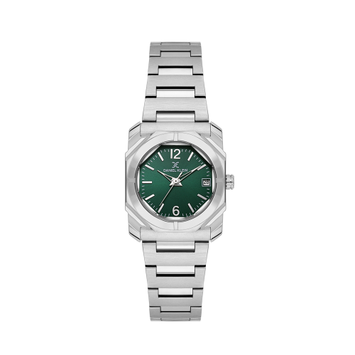 Daniel Klein Silver Stainless Steel Watch for Women DK.1.14128-3