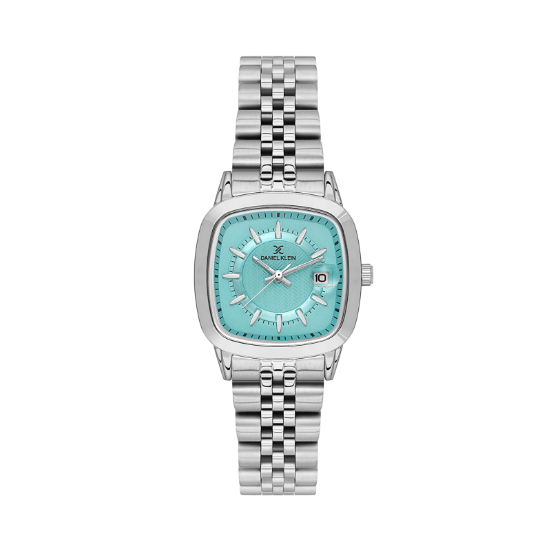 Daniel Klein Silver Stainless Steel Watch for Women DK.1.14129-2