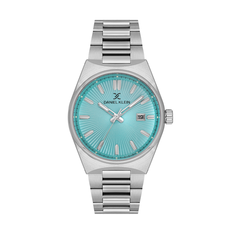 Daniel Klein Silver Stainless Steel Watch for Men DK.1.14140-5