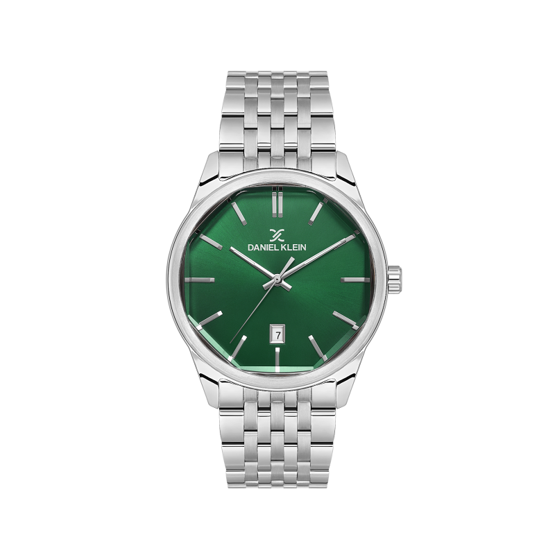 Daniel Klein Silver Stainless Steel Watch for Men DK.1.14144-4