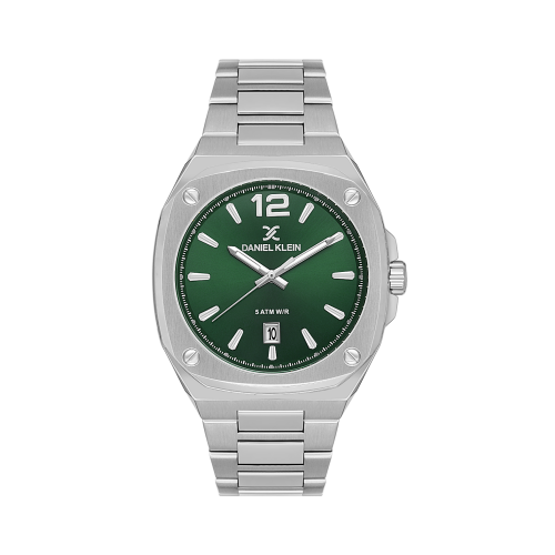 Daniel Klein Silver Stainless Steel Watch for Men DK.1.14147-3