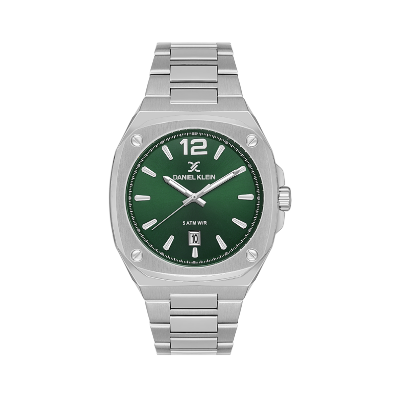 Daniel Klein Silver Stainless Steel Watch for Men DK.1.14147-3