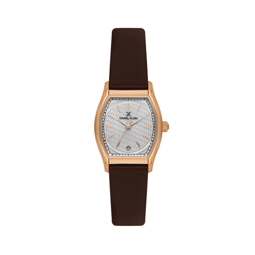 Daniel Klein Brown Leather Watch for Women DK.1.14152-5