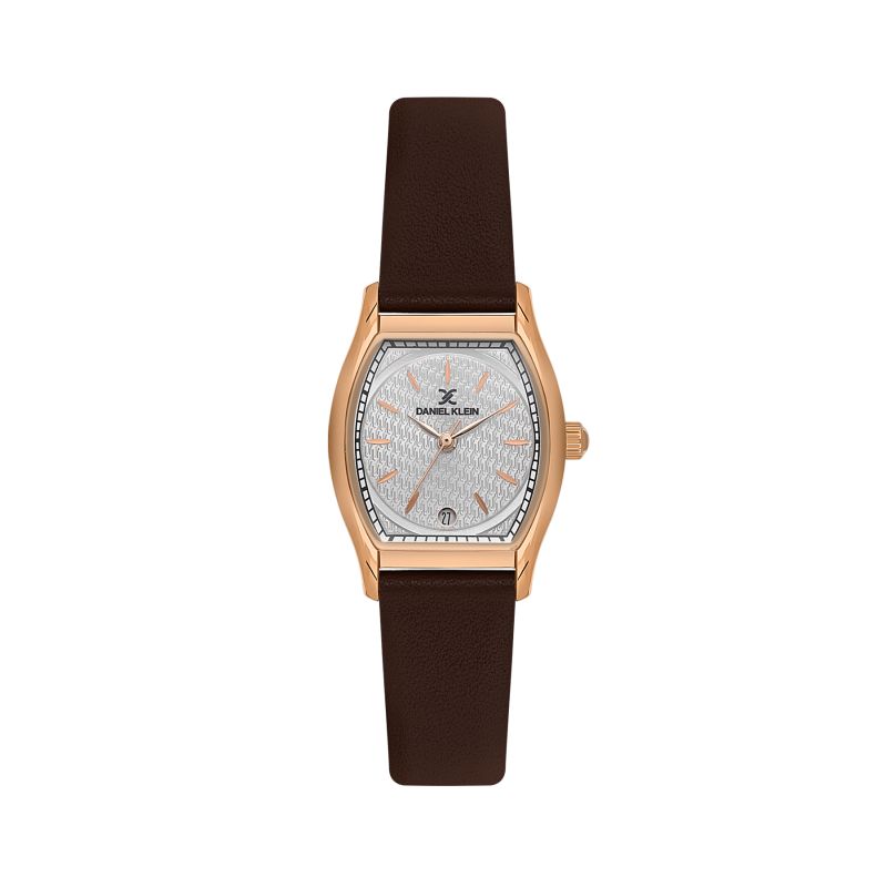 Daniel Klein Brown Leather Watch for Women DK.1.14152-5