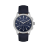 Daniel Klein Dark Blue Leather Watch for Men DK.1.14209-3