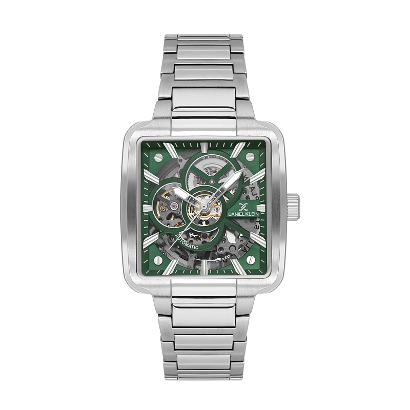 Daniel Klein Silver Stainless Steel Watch for Men DK.1.14279-4