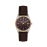 Daniel Klein Dark Brown Leather Watch for Women DK.6.14135-6
