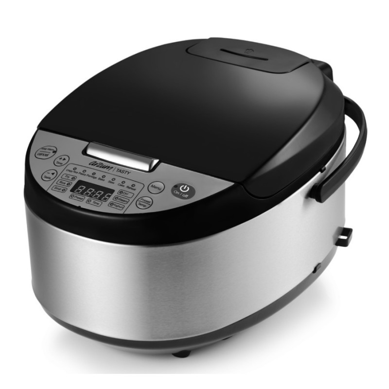 Arzum Okka Digital Rice Cooker Silver And Black AR2054 11001761