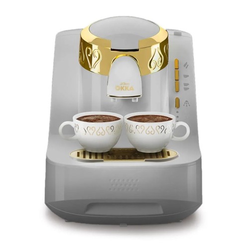 Arzum Okka Automatic Turkish Coffee Machine White Gold OK001-W 11002008